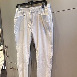 DAILY SPORT LYRIC  GOLF/ LEISURE  PANTS  - WHITE